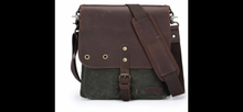 Load image into Gallery viewer, Della Q Maker’s Canvas Saddle Bag