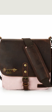 Load image into Gallery viewer, Della Q Maker’s Canvas Saddle Bag