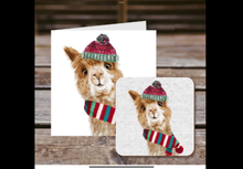 Load image into Gallery viewer, Field and Fur - Card with Coaster

