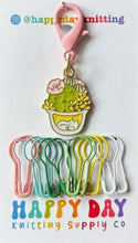 Load image into Gallery viewer, Happy Day Knitting Supply - Stitch Marker &amp; Progress Keeper
