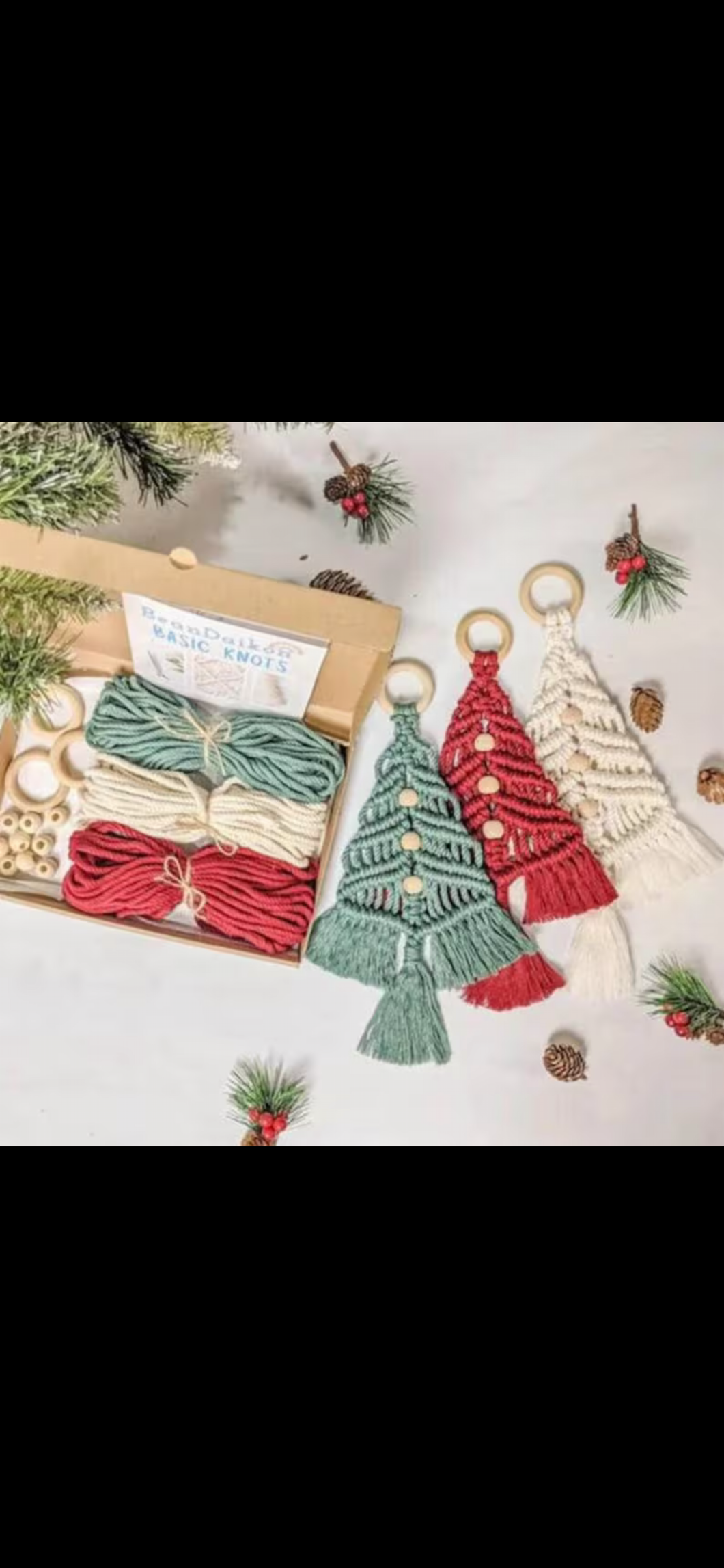 Macrame - Christmas Tree Kit