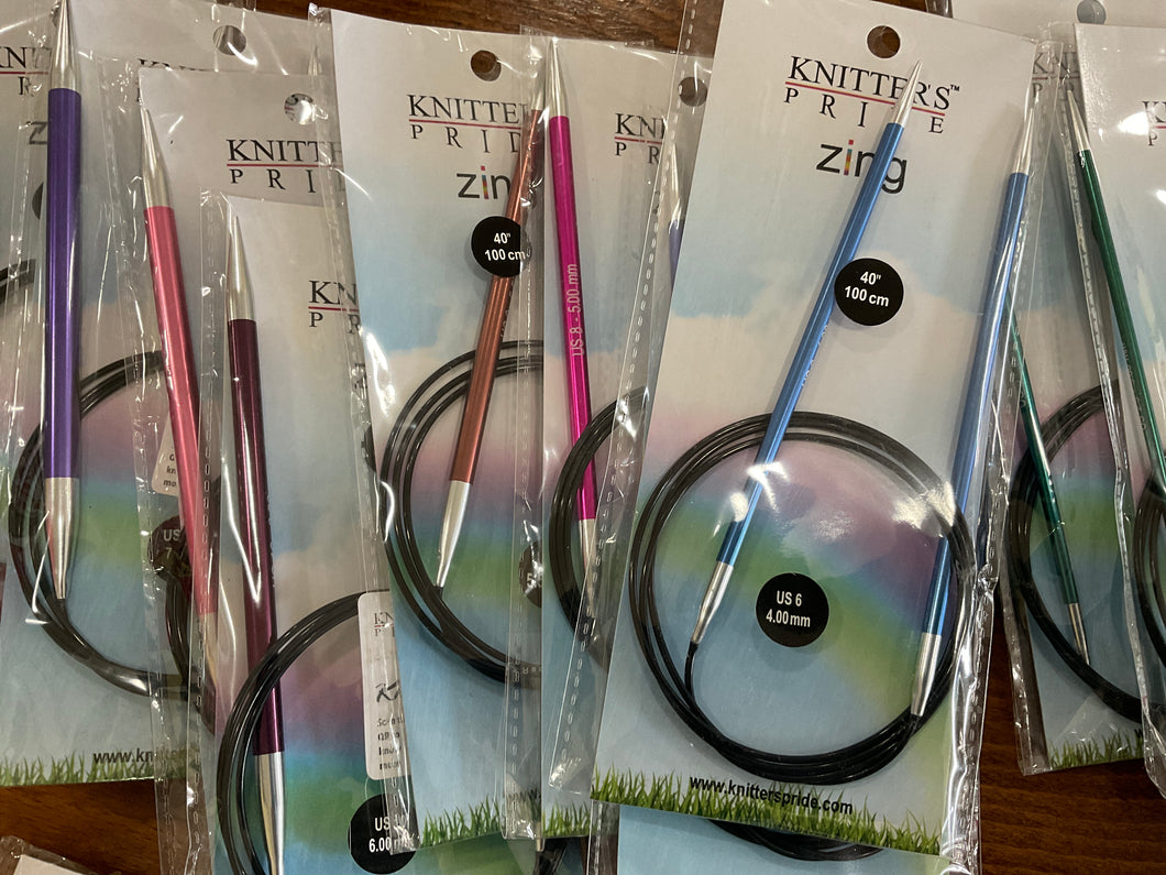 Knitter’s Pride - Zing Cable Needles, 40”