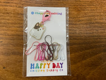 Load image into Gallery viewer, Happy Day Knitting Supply - Stitch Marker &amp; Progress Keeper
