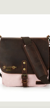 Load image into Gallery viewer, Della Q Maker’s Canvas Saddle Bag
