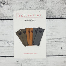Load image into Gallery viewer, Katrinkles - Faux Suede Fold Over Tags
