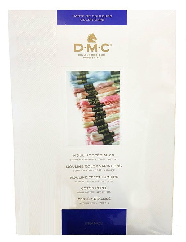 DMC Colour Card