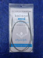 Fixed Circular Knitting Needle - Kollage Square  - Soft - Size 2mm/US0 - 6.5mm/US 10.5
